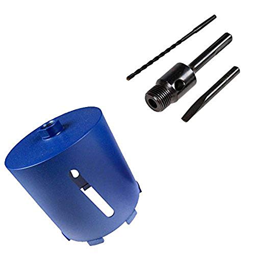 Tooltime 152mm x 150mm Diamond Core Drill + 100mm SDS Arbor + Pilot Drill