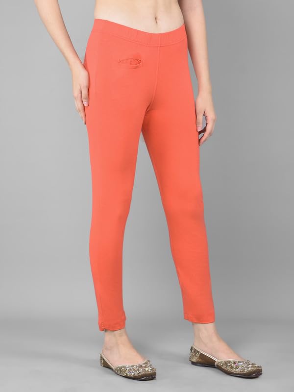 Image of Comfort Lady Women Cotton Blend Regular Fit for Casual,Formal and Daily Use Kurti Pants with Front Pocket