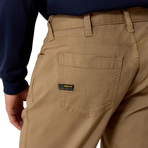 Image of ARIAT Rebar M4 Low Rise DuraStretch Made Tough Stackable Straight Leg Pants