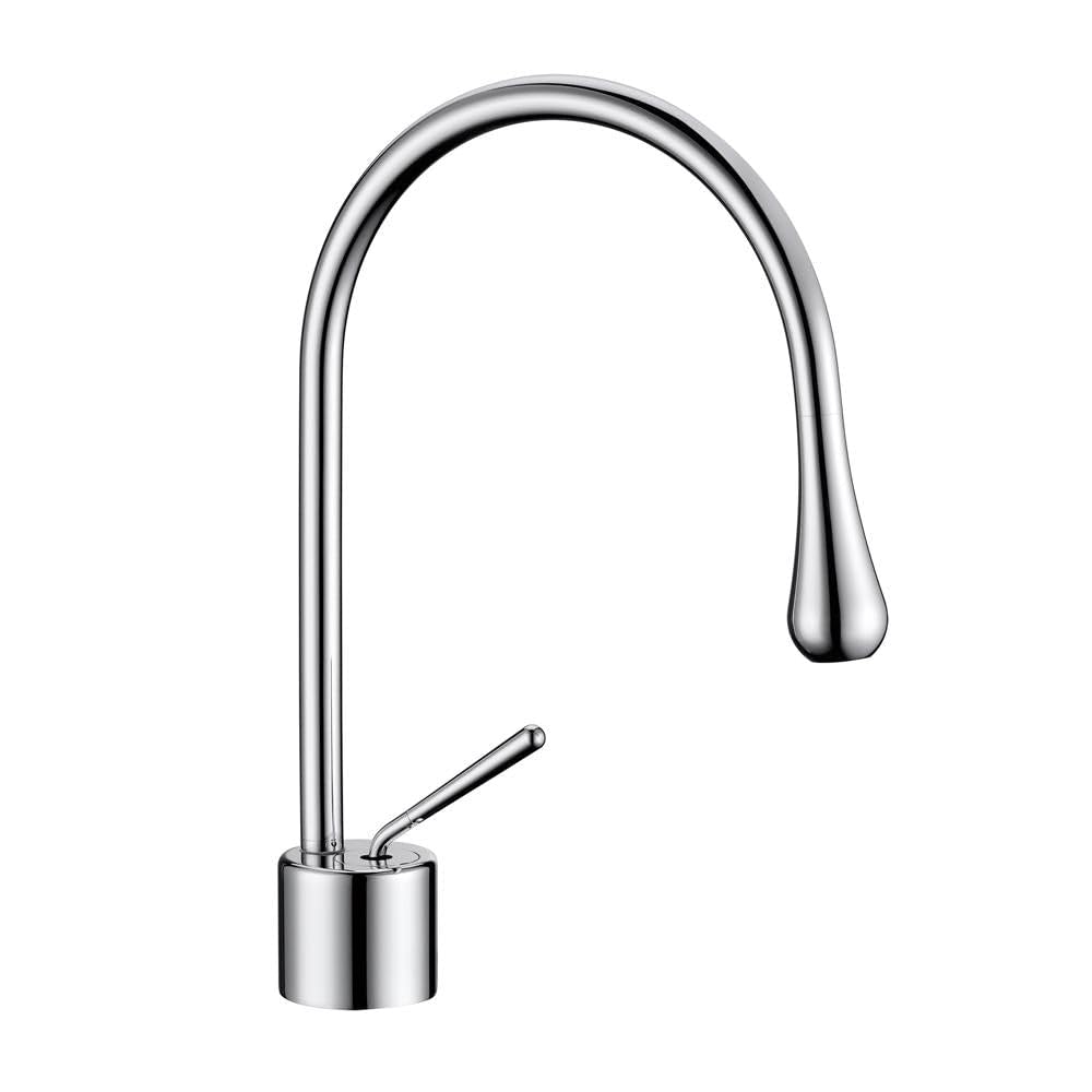 Robinet de lavabo sur plage B201CH – Laiton chromé – Collection Erymanthe – Moderne et pratique