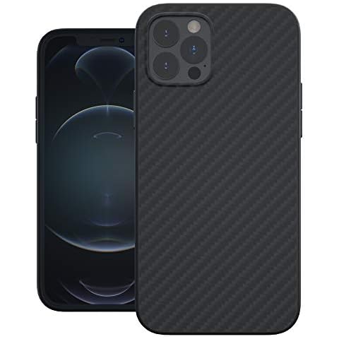 Evutec Compatible with iPhone 12 Pro Max Case, Aramid Fiber iPhone 12 Pro Max Cases Cover for iPhone 12 Pro Max 6.7 Inch, Unique Hard & Smooth Phone Case with AFIX+ Free Vent Mount Cover