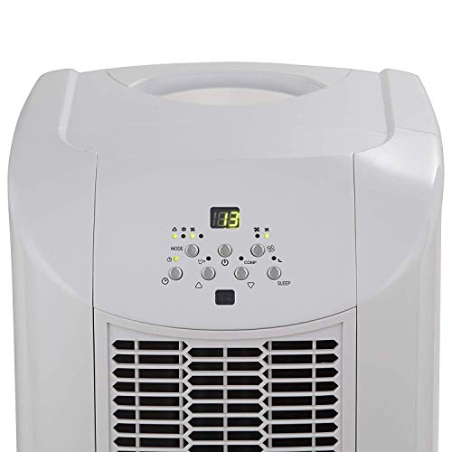 Signature S40014 Portable Air Conditioner, 7000 BTU 3-in-1, Fan, Cooler and Dehumidifier with 12 Hour Timer, Thermostatic Cut Off, Auto Shut Down, Overheat Protection, R290, Remote Control, White - Image 6