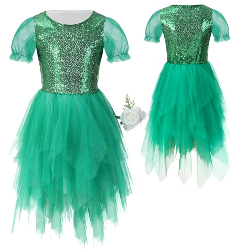 Girls' Sparkle Sequin Tulle Dress (3-12Y)2