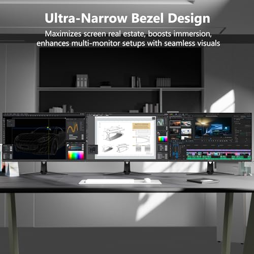Image of 4K Monitor, Z-Edge 27 inch IPS Monitor, UHD 3840x2160 IPS Computer Monitor, 450 cd /m, 160Hz Refresh Rate, 1ms Response Time, G274K Ultra-Thin Bezel