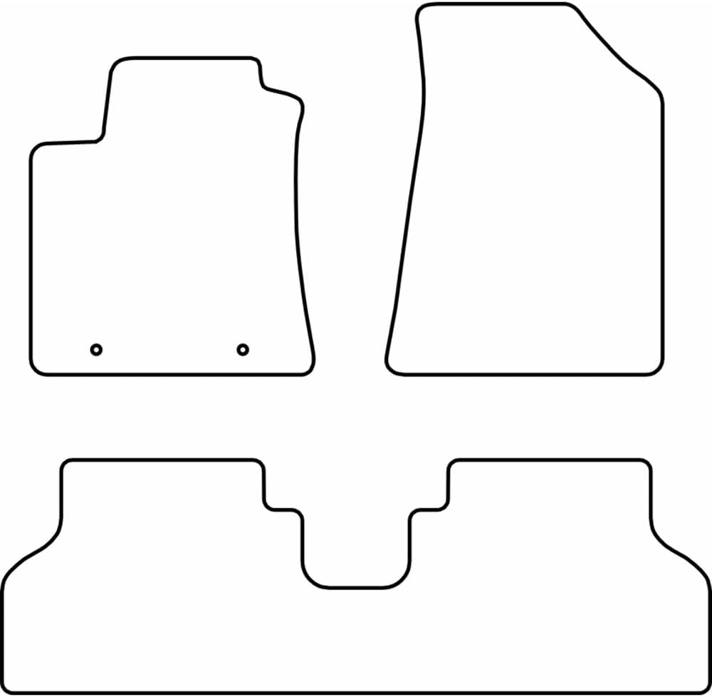 AUTO-STYLE Car Mats Compatible with Hyundai e-Kona II (EV) 2023 Onwards