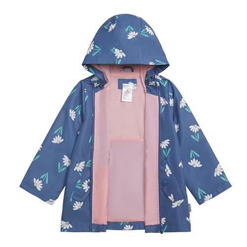 Image of Carter's Toddler & Little Girls' Midweight Fleece Lined Hooded Raincoat Rain Jacket