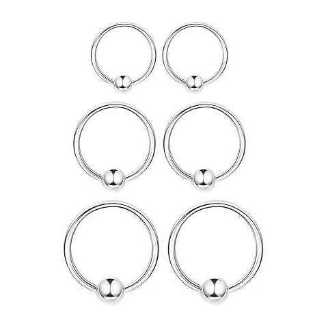 Sterling Silver Small Hoop Earrings Set Cover