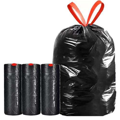 GoodFinely Ultra Thick16-18 Gallon Black Drawstring Trash Bags