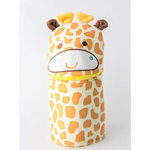 Ginny The Giraffe Wash Cloth - Animal Shape Cotton Mitt - Zoo Glove - Puppet - Wash Cloth - Children Bath Brush - Bath Glove - Bath Towel Gloves - Cute Glove - Popular Play Wash Cloth Cover