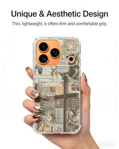 Coque iPhone 17 Pro esthétique cowboy country chrétien - 2