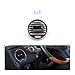 Dashboard Left Right Middle Rear AC Air Vent Grille Outlet Panel Cover PC ABS Black Compatible For Benz CLS-Class W219 2007-2009(Left)