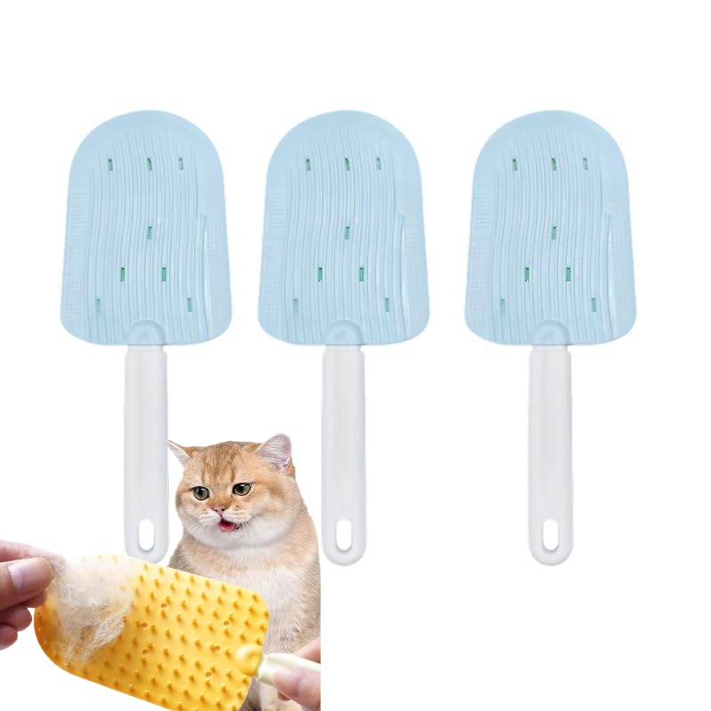 Fursundae Cat Grooming Brush/FurSundaePet Grooming Brush for Cats and Dogs/Fur Sundae