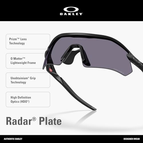Image of Oakley Unisex Radar Plate Rectangular Sunglasses