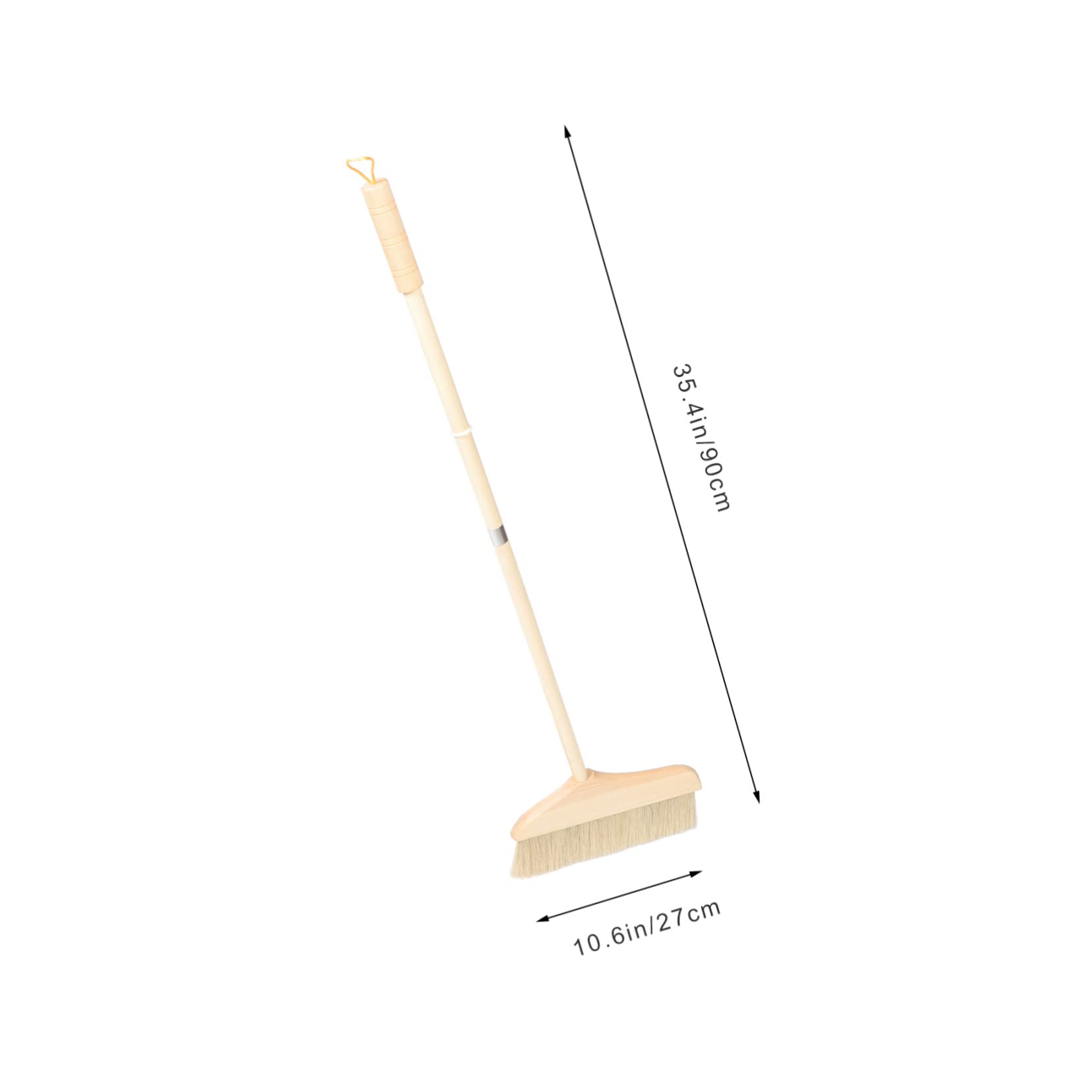 SHERCHPRY Portable Soft Broom Broom Brush for Cleaning Indoor Floor Sweep Detachable Handle