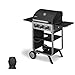 Produktbild Enders Gasgrill Brooklyn Next 3 - BBQ - Bundle mit Wetterschutzhülle - 3 Edelstahl-Brenner stufenlos, Gas Grill mit Grillwagen, Grillhaube, abklappbare Seitenablagen