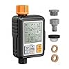 Blackt Electrotech (BT42GA) Drip Irrigation Kit Digital Water Timer Controller | Automatic Smart Watering, Programmable, Child Lock, Large Display, Battery & Adapter Included