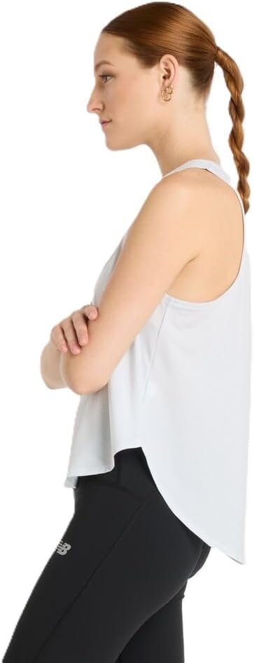 New Balance Womens Drapey Jersey Tank - Image 2