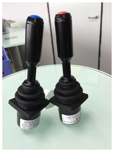 Joystick de 2 ejes SMC30C con sensor Hall de precisión y botón rojo HID 2