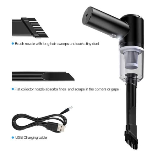 Image of Cordless Mini Vacuum Cleaner 4-in-1 Wet & Dry with Blower