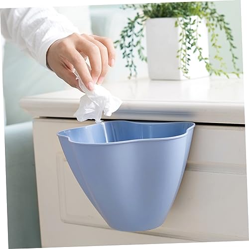 Caneca de basura colgante rectangular verde para cocina miniatura 3