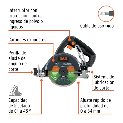 Cortadora de azulejo Truper 29 Imagen adicional