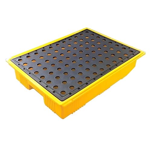 Plateforme de contrôle des fuites modulaire et empilable avec grille amovible