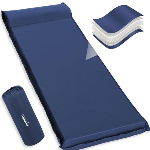 ropoda-Self-Inflating-Sleeping-Pad-Fast-Rebound-3-Thick-Elastic-Foam-Sleeping-PadCamping-Mat-with-Pillow-Storage-Bag-4-Season-Camping-Mattress-Pad-for-Camping-Cars-Expandable-Sleeping-Pad