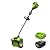 Greenworks 80V 12" Brushless Cordless Snow Shovel with LED Light, 2.0Ah Battery and Charger Included