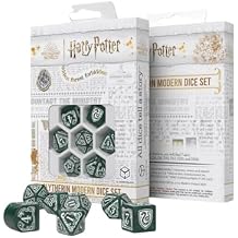 Harry Potter Slytherin Modern Dice Green