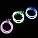 Fun Central 6 Pack – 2.5 Inch Glow Hoop Earrings – Bulk Light-Up Party Favors for Raves, Festivals, and Events