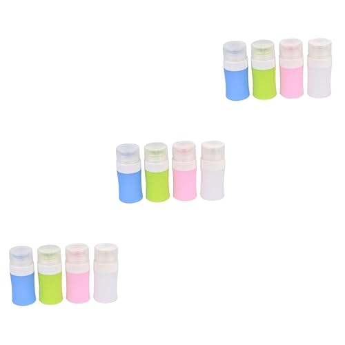 FOMIYES Botella cosmética de viaje 12 unids botellas vacías separadas botella vacía loción contenedores cosméticos botella portátil viaje