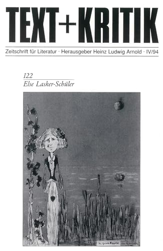 Preisvergleich Produktbild Else Lasker-Schüler (TEXT+KRITIK 122)