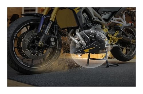 Carénage moto MT09 pour stopper les projections de gravillons
