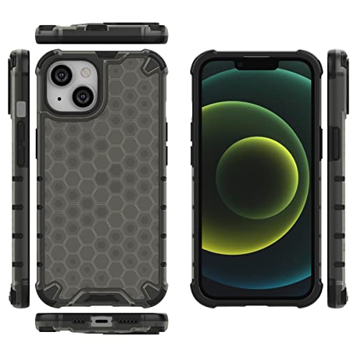 Image of Glasgow Back Case Cover Compatible with [ Apple iPhone 14 ] (Stylish Design) -Black