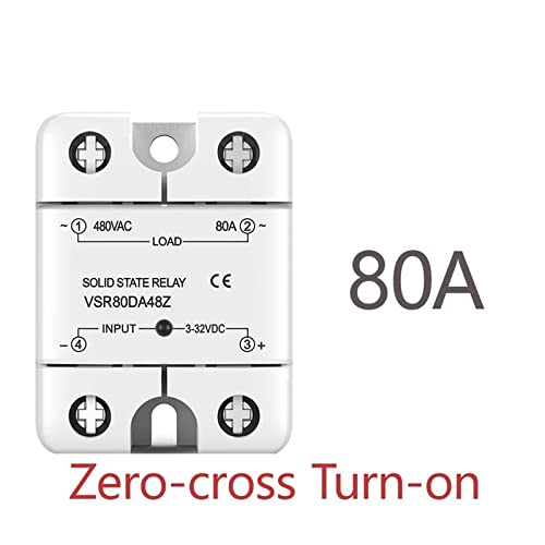 Relais semi-conducteur SSR 80A commutation Zero Cross anti-interférence - 2