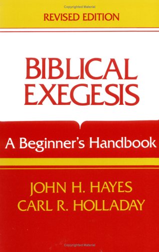 Buy Biblical Exegesis: A Beginner's Handbook โ BookShops.in