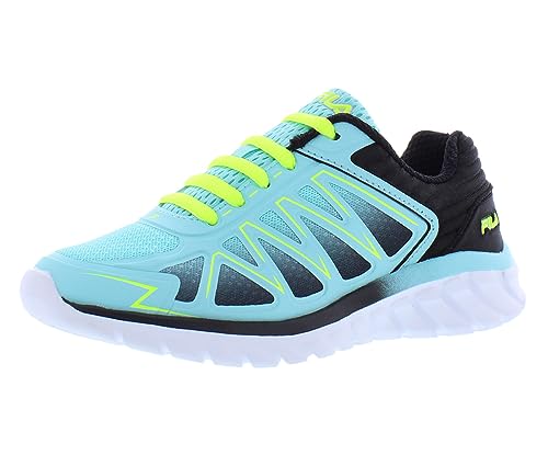 Fila Superstride 6 Boys Shoes Size 3.5, Color: Sky Blue/Black
