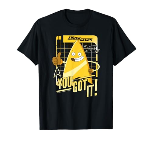 Star Trek: Lower Decks Badgey Inspirational Poster T-Shirt