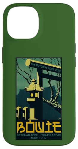 Official ���� David Bowie The outside Tour Poster Tokyo Japan �X�}�z�P�[�X iPhone 14 �p