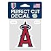 MLB Angels Perfect Cut Color Decal, 4" x 4"