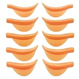 PERMANIA Silicone Curler Pad，10Pcs/5sizes for Lash Perm Kit Reusable Soft C & D Curls Eyelash Lifti