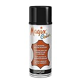 zum Umfärben Magix Lederfarbspray 470ml zum Umfärben verschiedene Farben (470ml Spray, Schwarz)