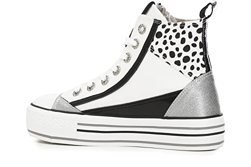 Baskets montantes avec strass Cover