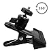 SUPON Multi-Function Tripod Clip Clamp Flash Holder Mount with 360 Swivel Photography Ball-Head for SLR, DSLR, Video Cameras, Studio Backdrop