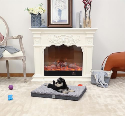 Bestfor Orthopedic Washable Pet Bed Sofa - Memory Foam Pillow Mattress with Bamboo Charcoal, Anti-Odor, Calming Comfort Cushion for Dogs, Cats -, Anti-Skid Bottom Small - Image 5