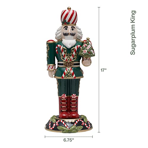 Fitz-Floyd-Nutcracker-Sugarplum-King-with-Tree-17-Inch-Multicolor Fitz Floyd Nutcracker Sugarplum King with Tree 17 Inch Multicolor