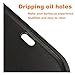 Grisun 6558 Cast Iron Griddle for Weber Q1000 Q1200 Q1400 Q100 Q120 Q140 Series Grill, Matte Cast Iron Cooking Griddle Grill Parts Accessories, 12.6 x 8.6 Inches