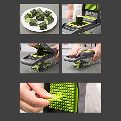 Cortadora y ralladora multifuncional para cocina y hogar miniatura 4