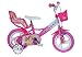Produktbild Dino Bikes 124RL-PSS Disney Prinzessinnen-Fahrrad 30,5 cm (12 Zoll)
