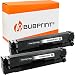 Produktbild 2 Toner kompatibel als Ersatz für HP CF400X 201A 201X für Color Laserjet MFP M277DW M277N M270 M252DW M252N M250 M274DN M274N M270 Schwarz Black Set
